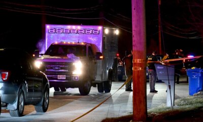 Man with machete shot and killed by police, who then find 3 more dead inside home: officials