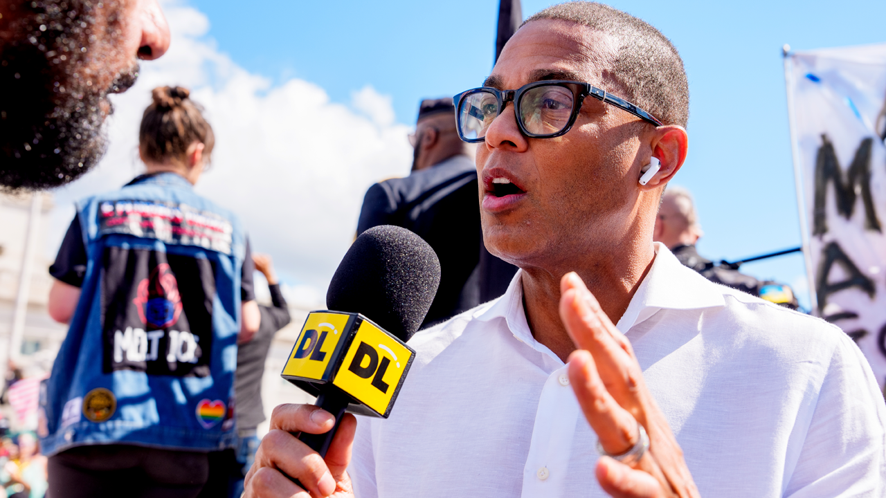 Don Lemon criticizes churchgoers for not seeing him as a journalist as he tagged along with agitators