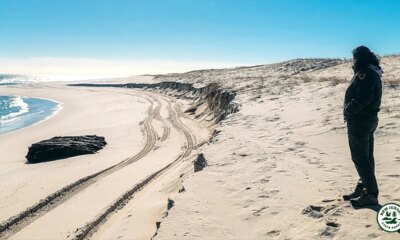 Long-lost shipwreck resurfaces on Jersey Shore as officials warn against disturbing the ruins