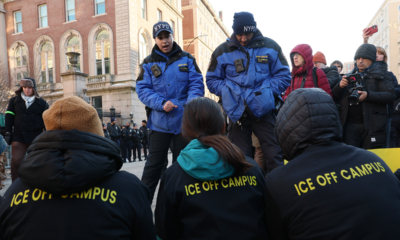 More than a dozen anti-ICE agitators hauled away by NYPD near Columbia University