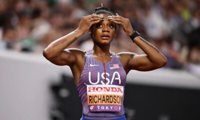 Olympian Sha’Carri Richardson pleads with officer to ‘work with me’ during speeding arrest: ‘I’m begging you’