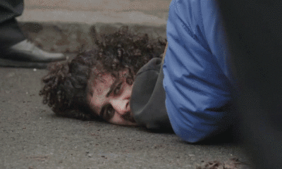 Video shows NYPD tackling man who allegedly threw ‘ignited device’ near NYC mayor’s home during protest clash